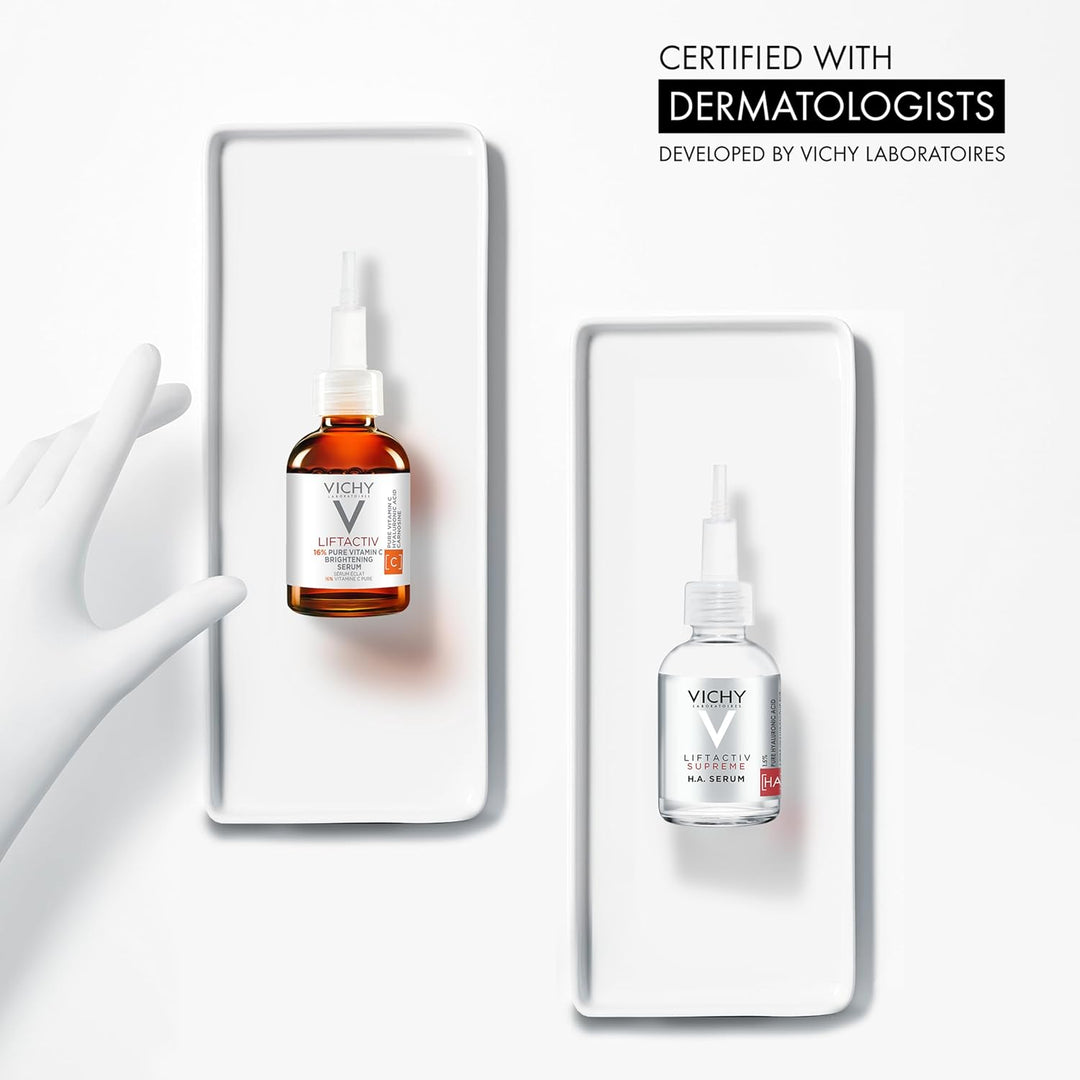 VICHY LiftActiv Suero de Vitamina C para la Cara, Suero Iluminador...