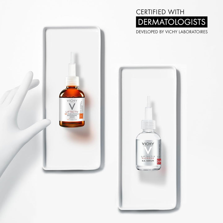 VICHY LiftActiv Suero de Vitamina C para la Cara, Suero Iluminador...