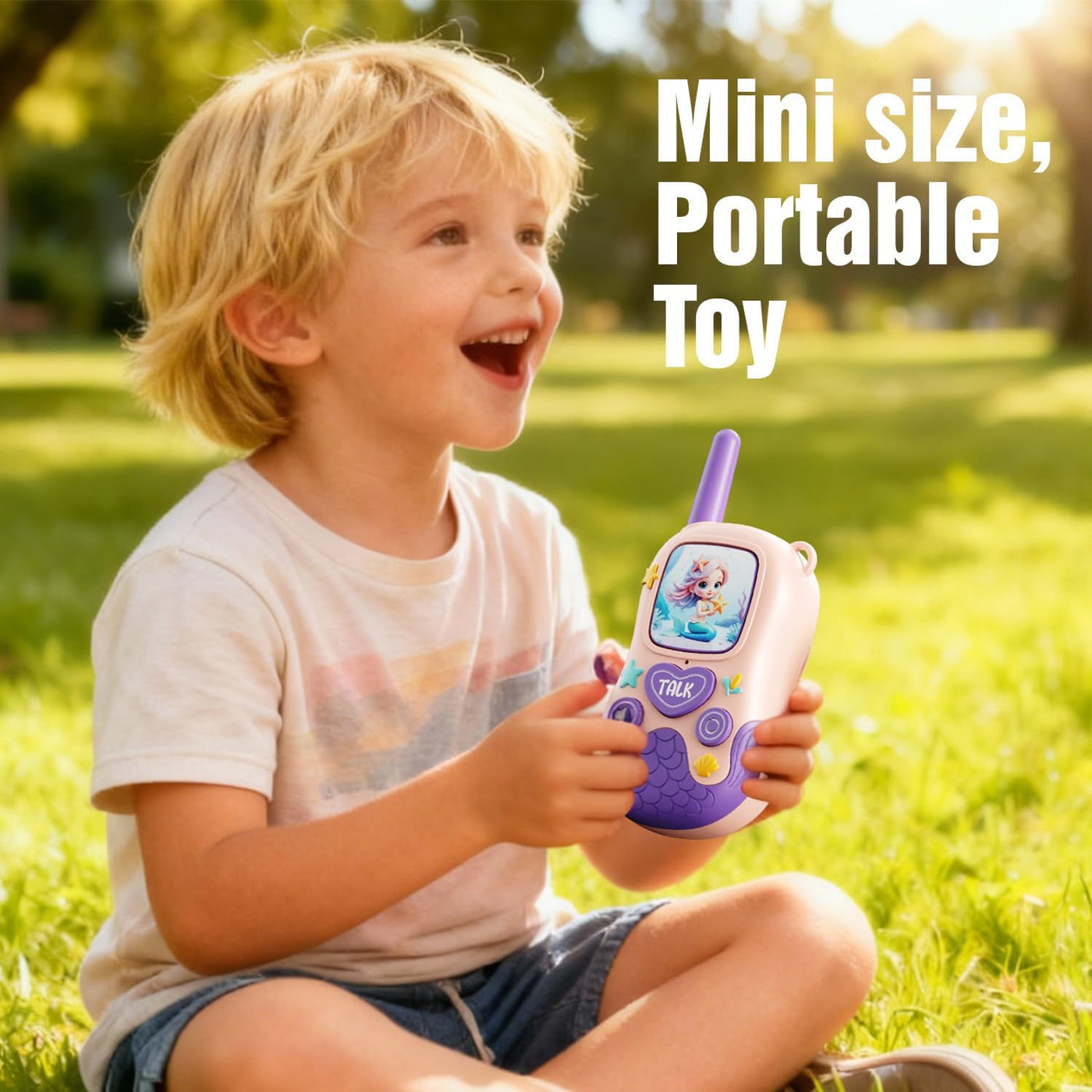 Walkie Talkies - Juguetes para niñas 2 paquetes de regalos