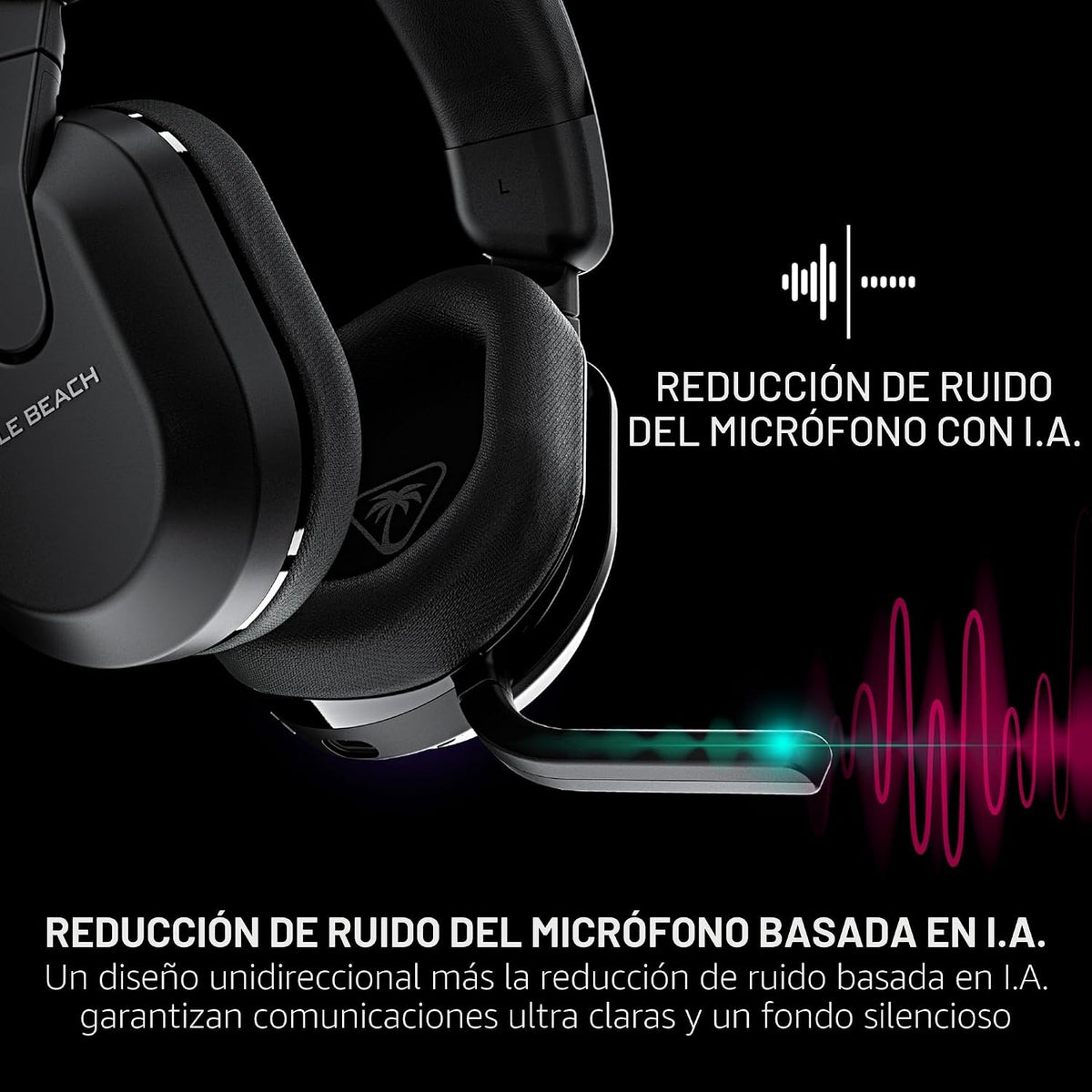 Turtle Beach Stealth 600 Wireless Gaming Headset para Xbox, PS5, PC, Mobile