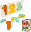 Fisher-Price Juguete Montessori de madera 1-2-3