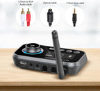Transmisor y receptor Bluetooth Monster, adaptador de audio 2 en 1, 0.1 in