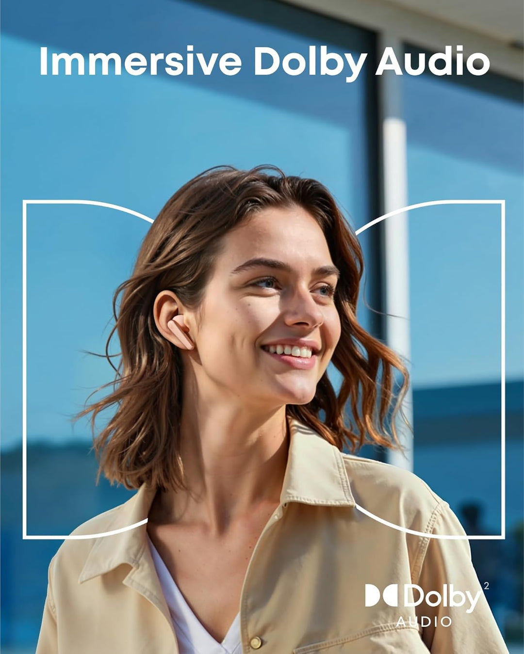 Soundcore Liberty 5 de Anker, auriculares inalámbricos con cancelación de ruido, reducción de voz 2 veces más fuerte, cancelación de ruido adaptativa en tiempo real, carga rápida, audio Dolby, 6