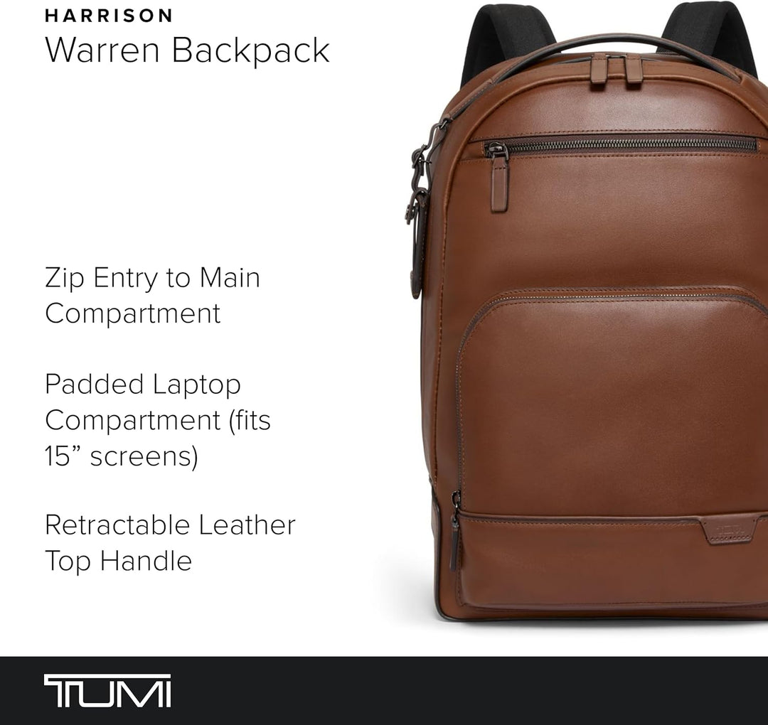 TUMI(トゥミ) Mochilas para hombre, Coñac, Tamaño único