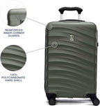 Travelpro Maxlite Air V2 - Bolso de mano extensible rígido, verde, 20