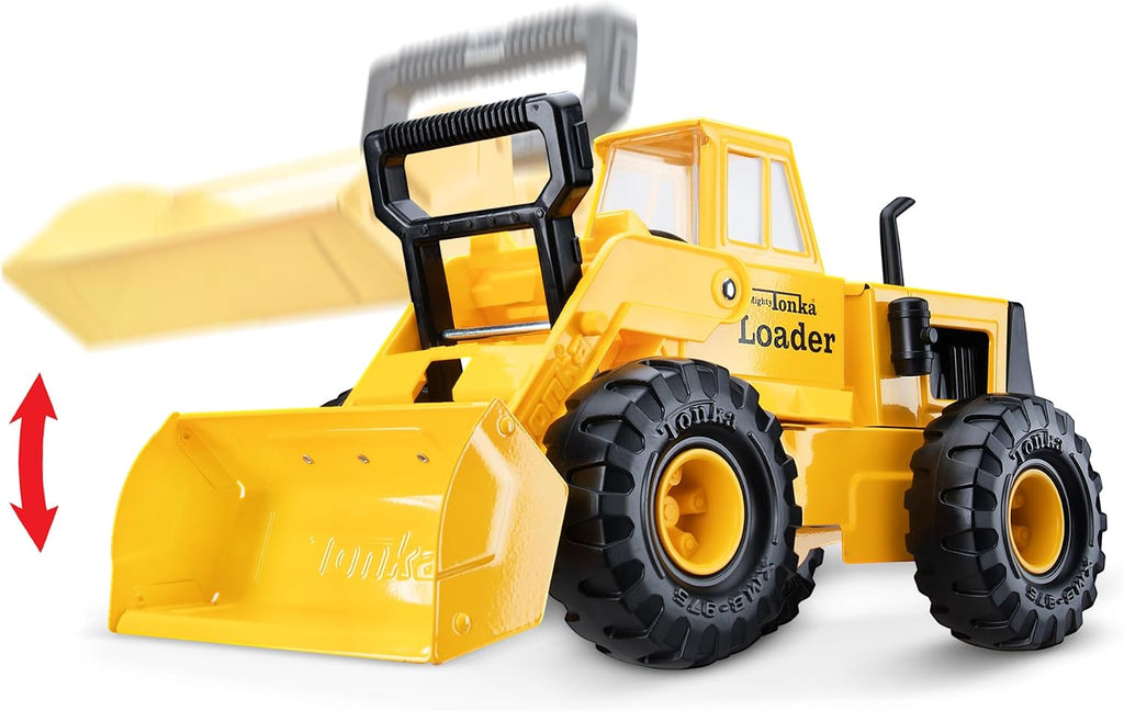 Tonka Edición de coleccionista retro, fabricada con 2 veces más acero, juguete de construcción para niños, camión de metal, camión de juguete para niños y niñas, niños pequeños, a partir de 3 años