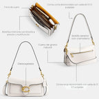 Coach Bolso de hombro atigrado suave para mujer 26