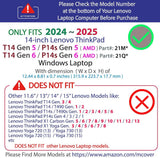 mCover Funda Rígida SOLO Compatible con Lenovo ThinkPad T14 Gen 5\/...