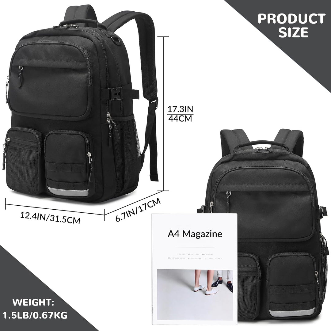 Mochila resistente al agua Lohol con bolsillos multifuncionales par...