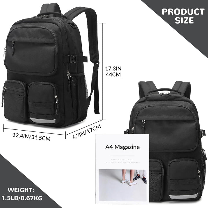 Mochila resistente al agua Lohol con bolsillos multifuncionales par...