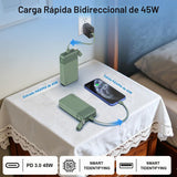 NOBIS Cargador portátil de 20000 mAh, batería de 45 W, carga rápida...
