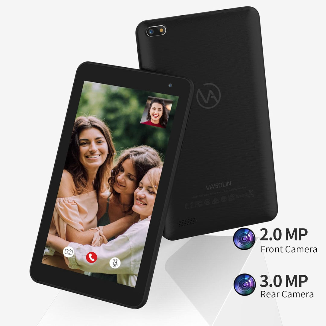 Tablet de 7 pulgadas, tableta de lectura Android con almacenamiento...