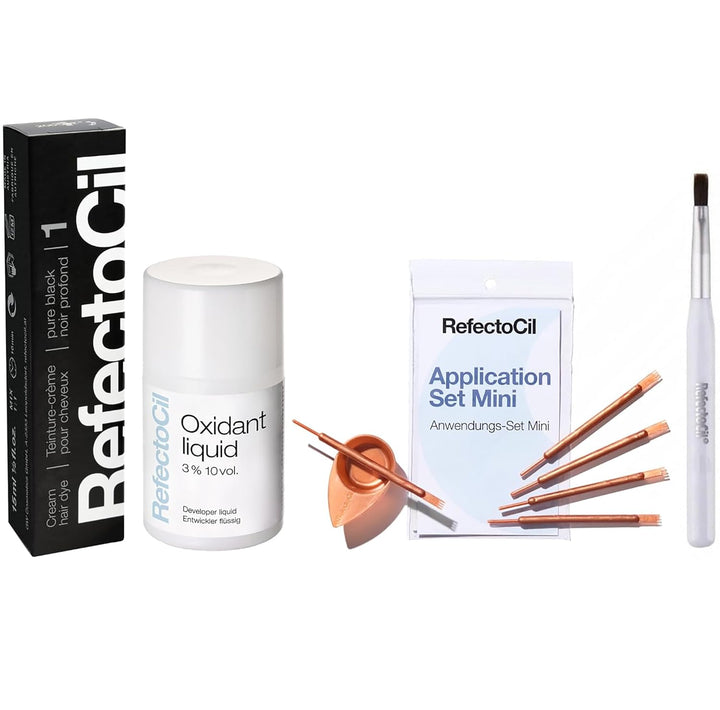 Kit de teñido de cabello RefectoCil incluye tinte en crema para el...
