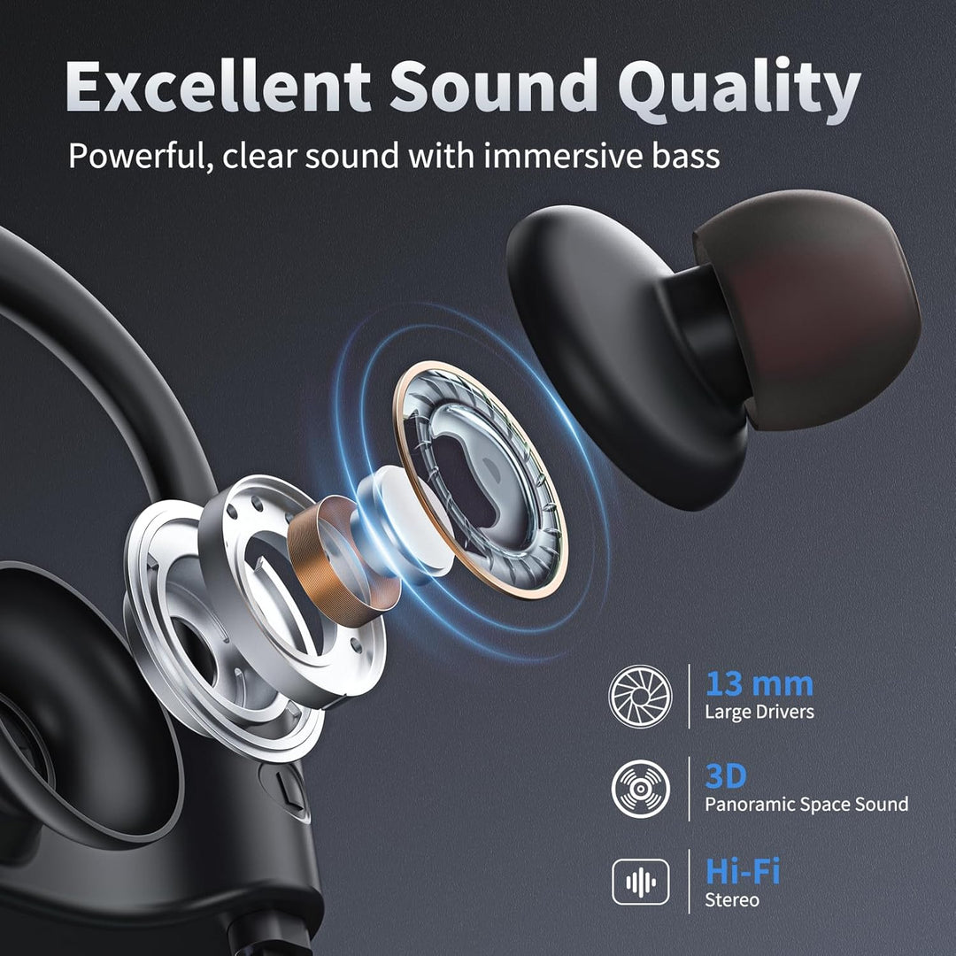 JOYWISE - Auriculares Bluetooth, auriculares inalámbricos Bluetooth...