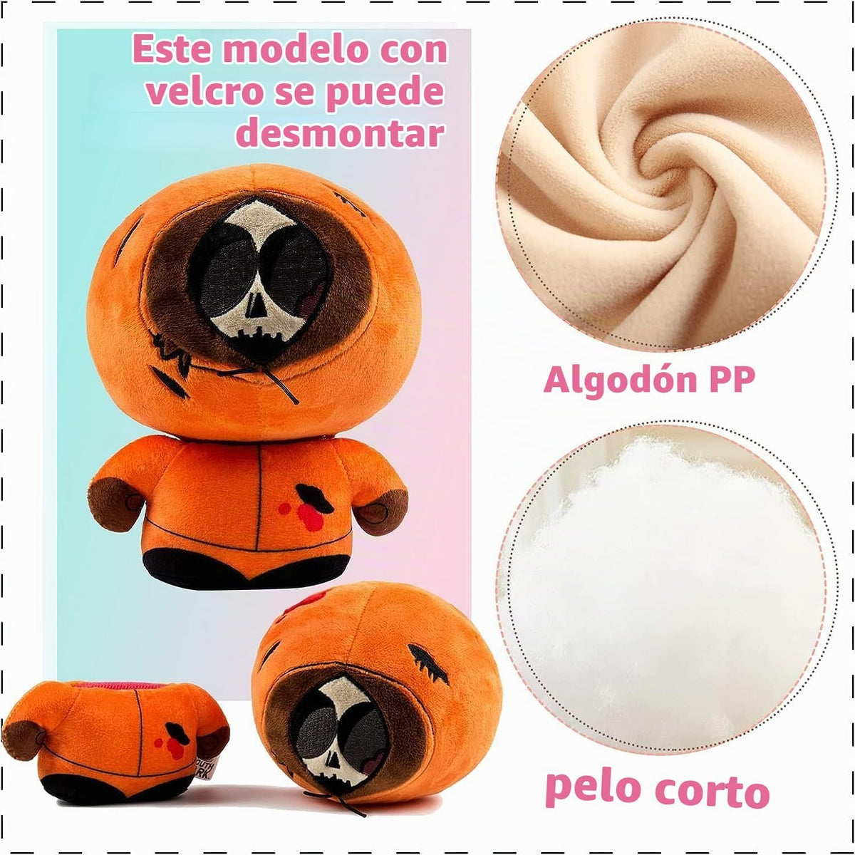 YZONU SP - Juguetes suaves de anime, muñeca de felpa, linda almohada de animales de peluche para niños, adultos y fanáticos (6 unidades)