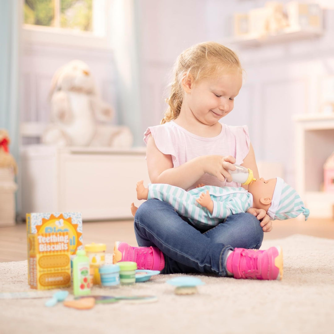 Melissa &amp; Doug Mine to Love - Juego de comida para muñecas con...