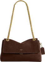 Coach Bolso de hombro Chelsea de cuero de grano natural para mujer 30