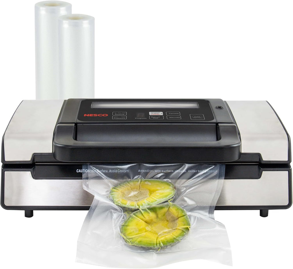 Envasadora de alimentos al vacío Nesco VS-01 - De color blanco, Plateado