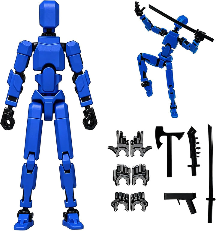 Skeelful Juego de figuras de acción de Titan13 2026, Lucky Robot 13...