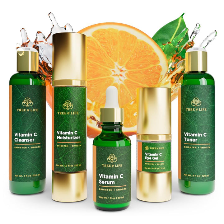 Tree of Life Beauty Ultimate Skin Care Set, iluminador, reafirmante...