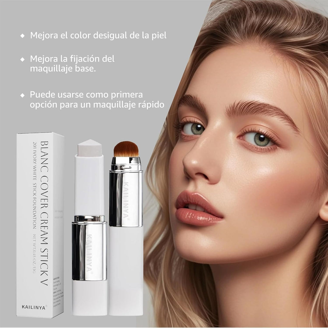 Base de maquillaje coreana que cambia de color 2 en 1, resistente a...