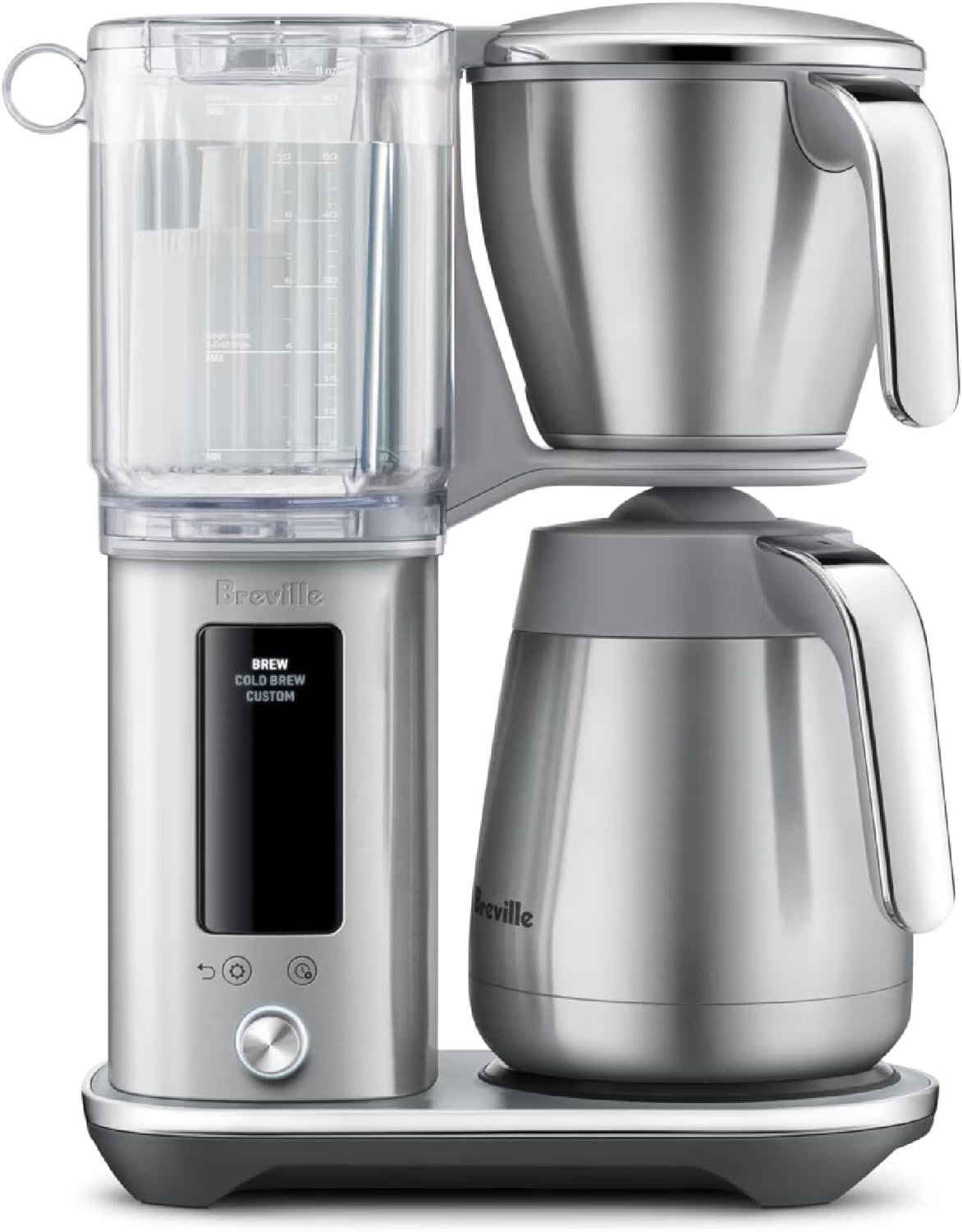 Breville BDC465BSS Luxe Brewer - Jarra térmica, acero inoxidable cepillado