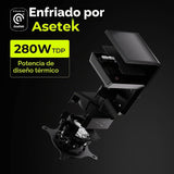 TRYX Panorama SE 360 ARGB 360mm AIO Giratoria Pantalla AMOLED Curva...