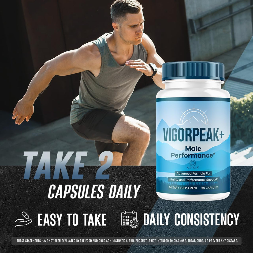 (Paquete de 5) Cápsulas Vigor Peak - Píldoras oficiales VigorPeak F...