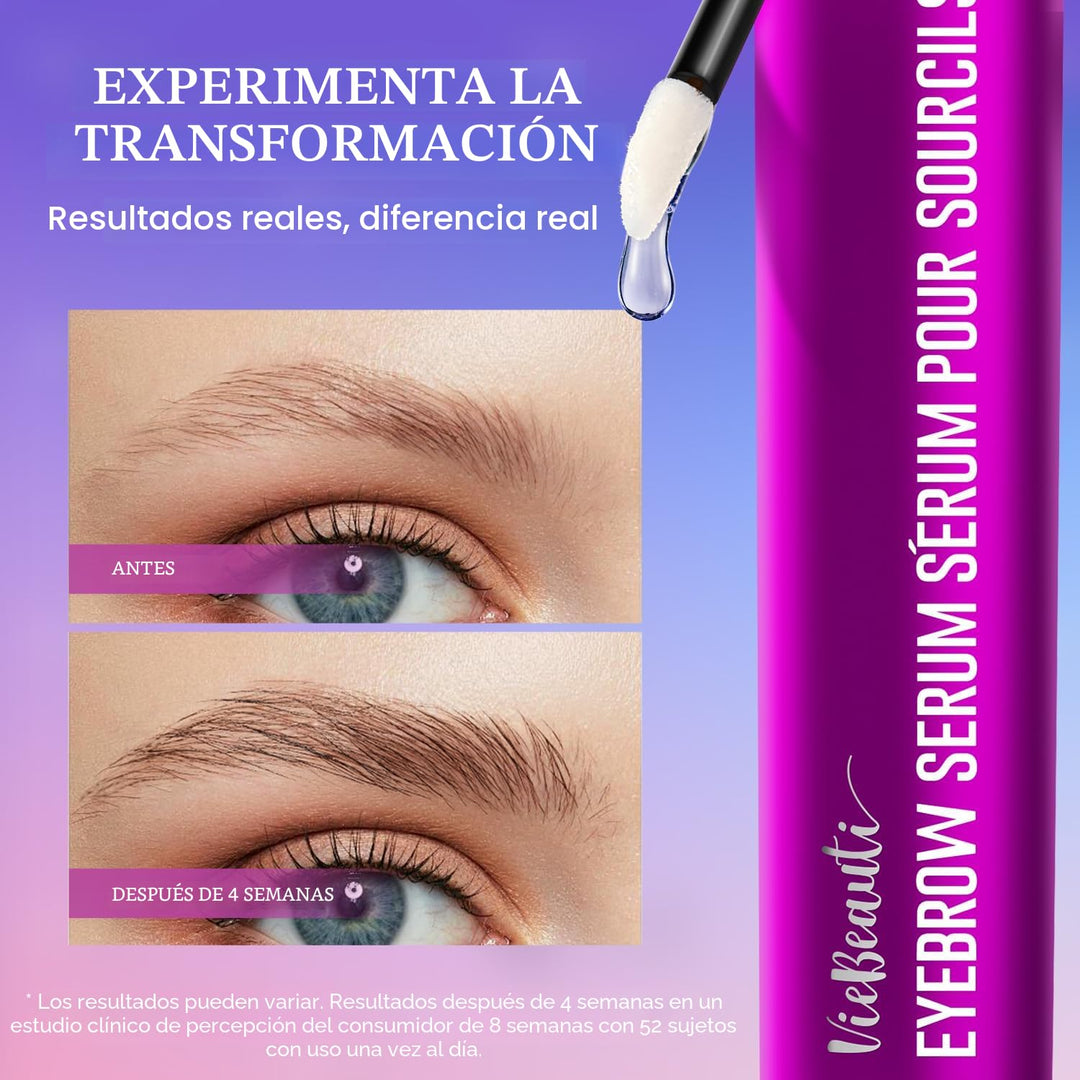 VieBeauti Suero de crecimiento de cejas: suero de cejas para hacer...