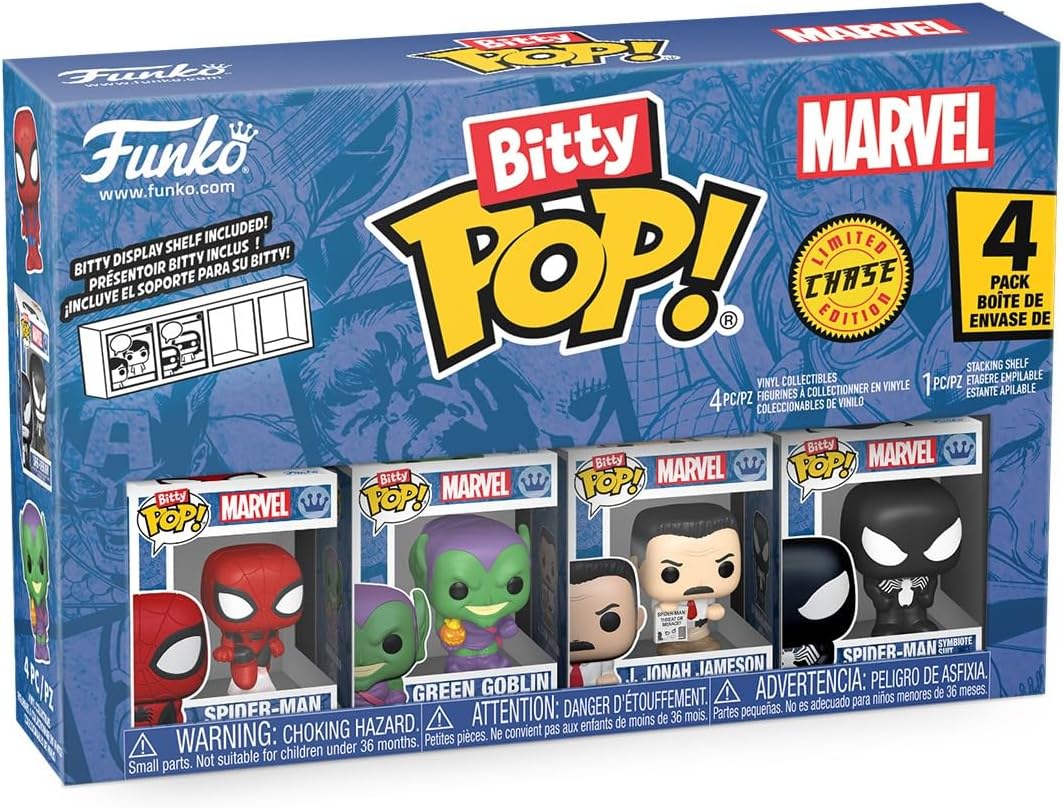 Funko Pop Bitty Spider-Man - Spider-Man Duende Verde J