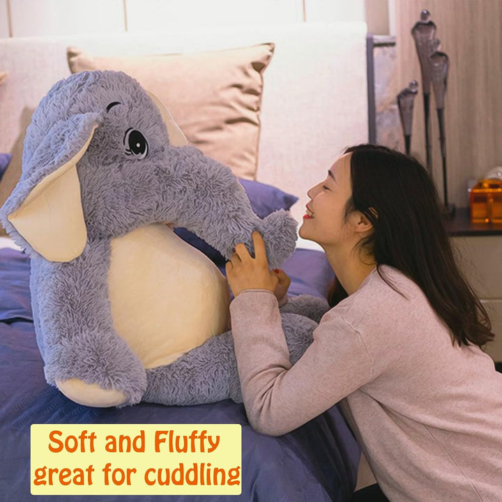 Juguete de peluche grande y suave para abrazar, 27 pulgadas, lindo...