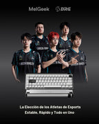 MelGeek MADE68 Ultra+ Teclado magnético para juegos con efecto Hall con