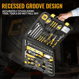 GRENPRO Set de herramientas de 219 piezas, kit de herramientas para...