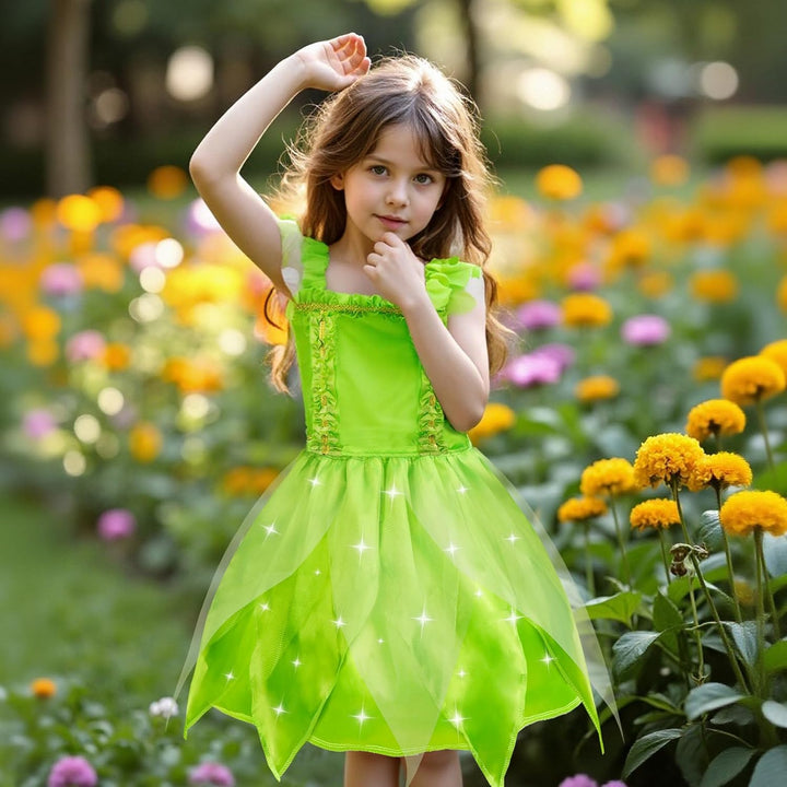 Meland Vestido de princesa - Ropa de vestir para niñas con juguetes...