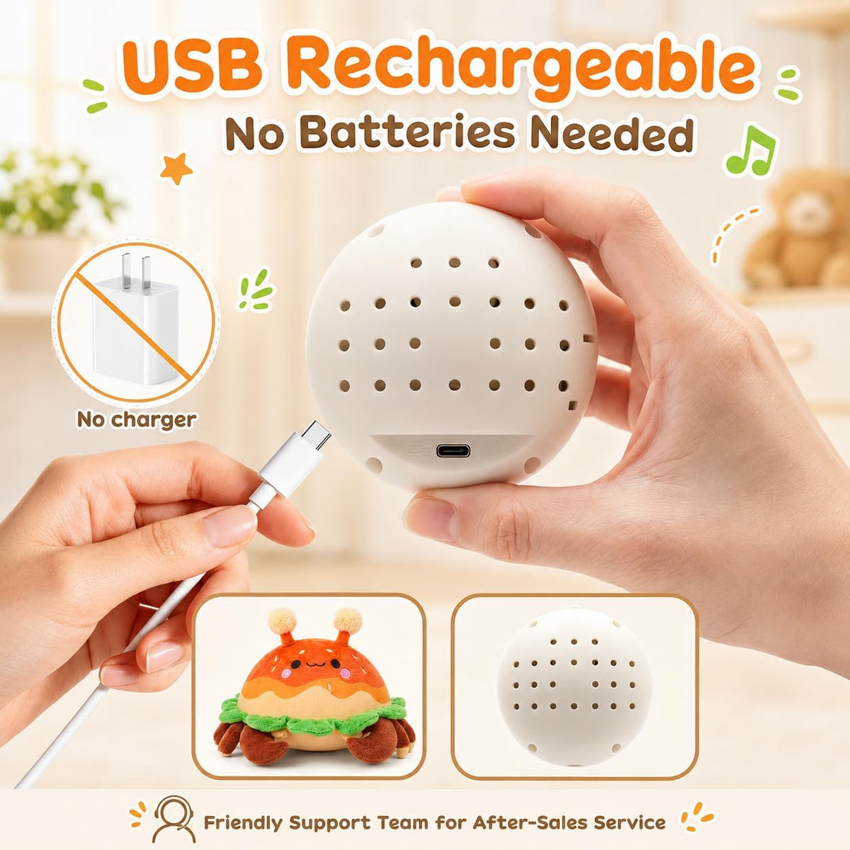 JoyCat Juguetes para bebés de 0 a 18 meses, juguete musical