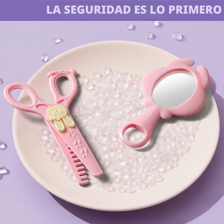 Vanvimen 16 piezas de juguetes de perro robot para niñas, juguetes...