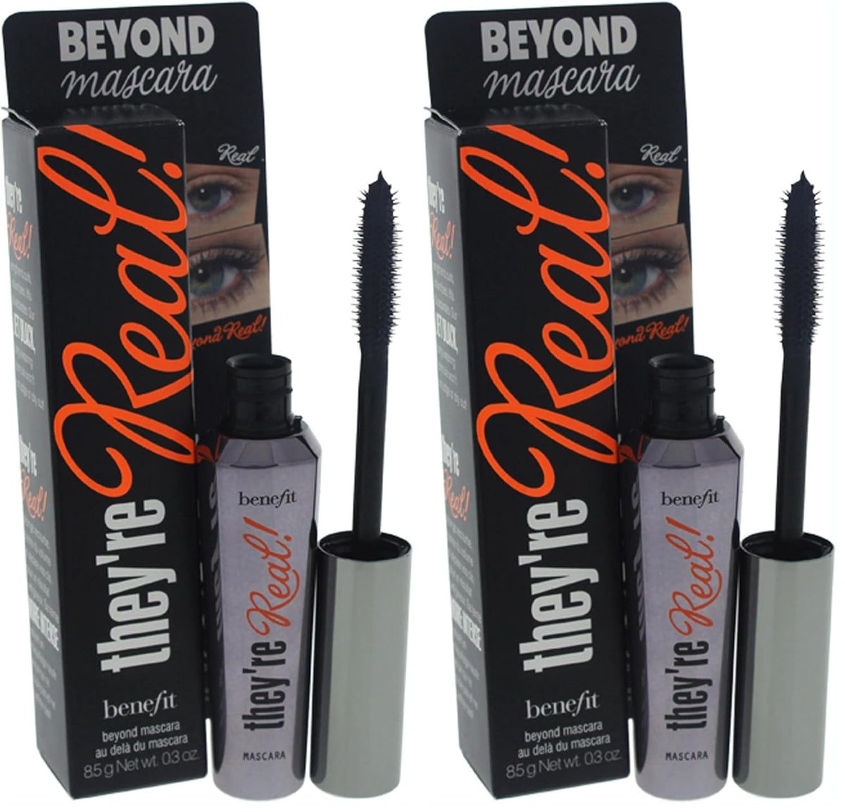 Benefit They're Real! Máscara, Más Allá del Negro, 0.3 Onzas (P...