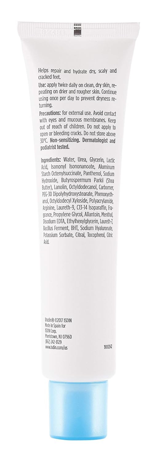 ISDIN Crema para el cuidado de pies, aceite de gel Uradin Podos, re...