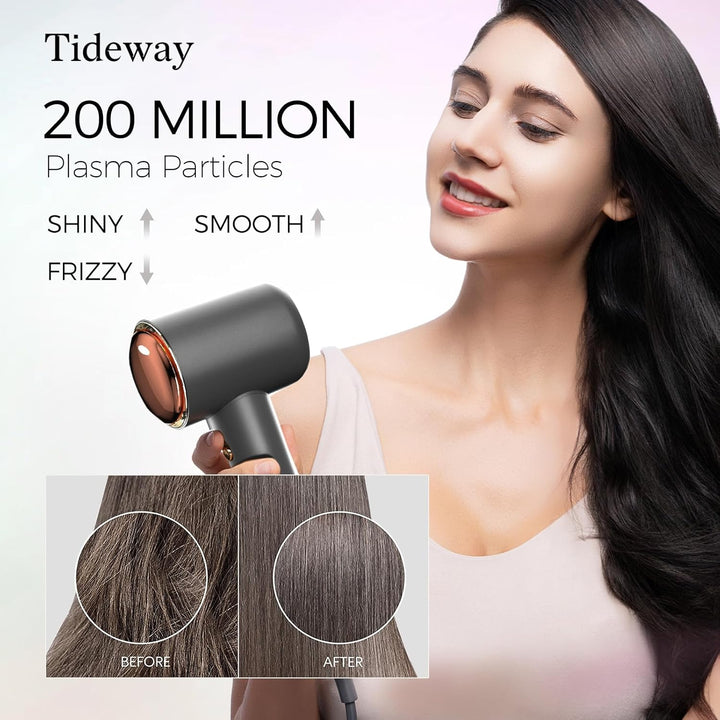 Tideway Secador de pelo profesional de alta velocidad iónico 110,00...