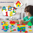Building Blocks Set para Toddlers 3-5 con Cars & Train Theme