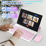 Tablet Android 15 de 10 pulgadas, tabletas 2 en 1 con teclado\/rató...