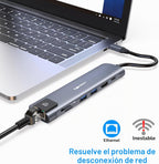 VEMONT, hub USB de 2 puertos