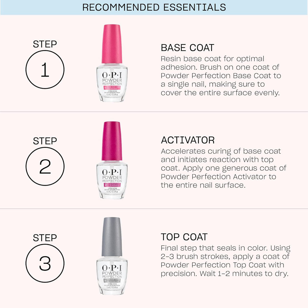 OPI Powder Perfection | Opaque, Sheer, Crème Nail Dipping Powder |...