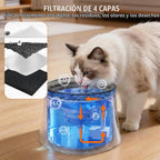 1 Gal/3.5L Fuente de Agua para Perros, Dispensador Automático de Agua para Perros