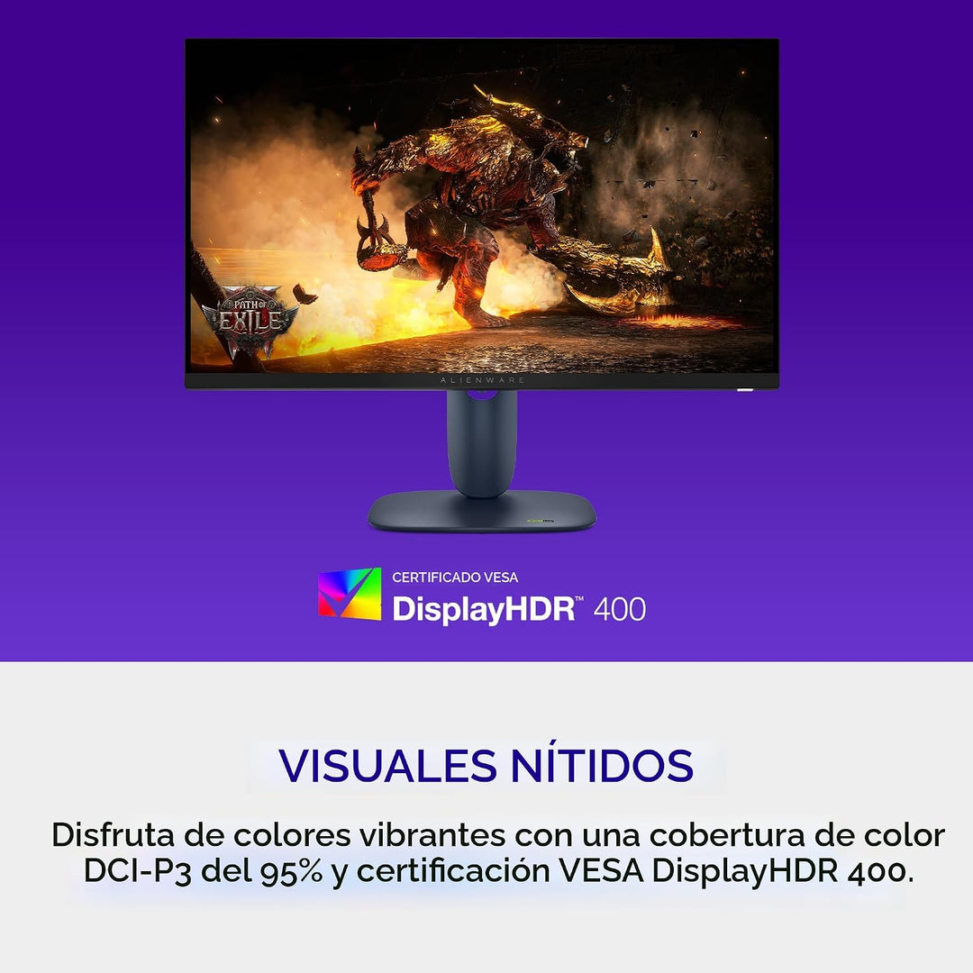 Alienware 27 Monitor para juegos - AW2725DM - Pantalla QHD de 27 pu...