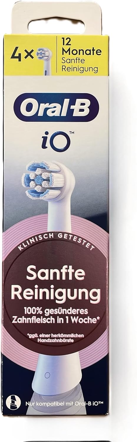 Oral-B iO Gentle Care - Cabezal de cepillo de dientes eléctrico, ce...