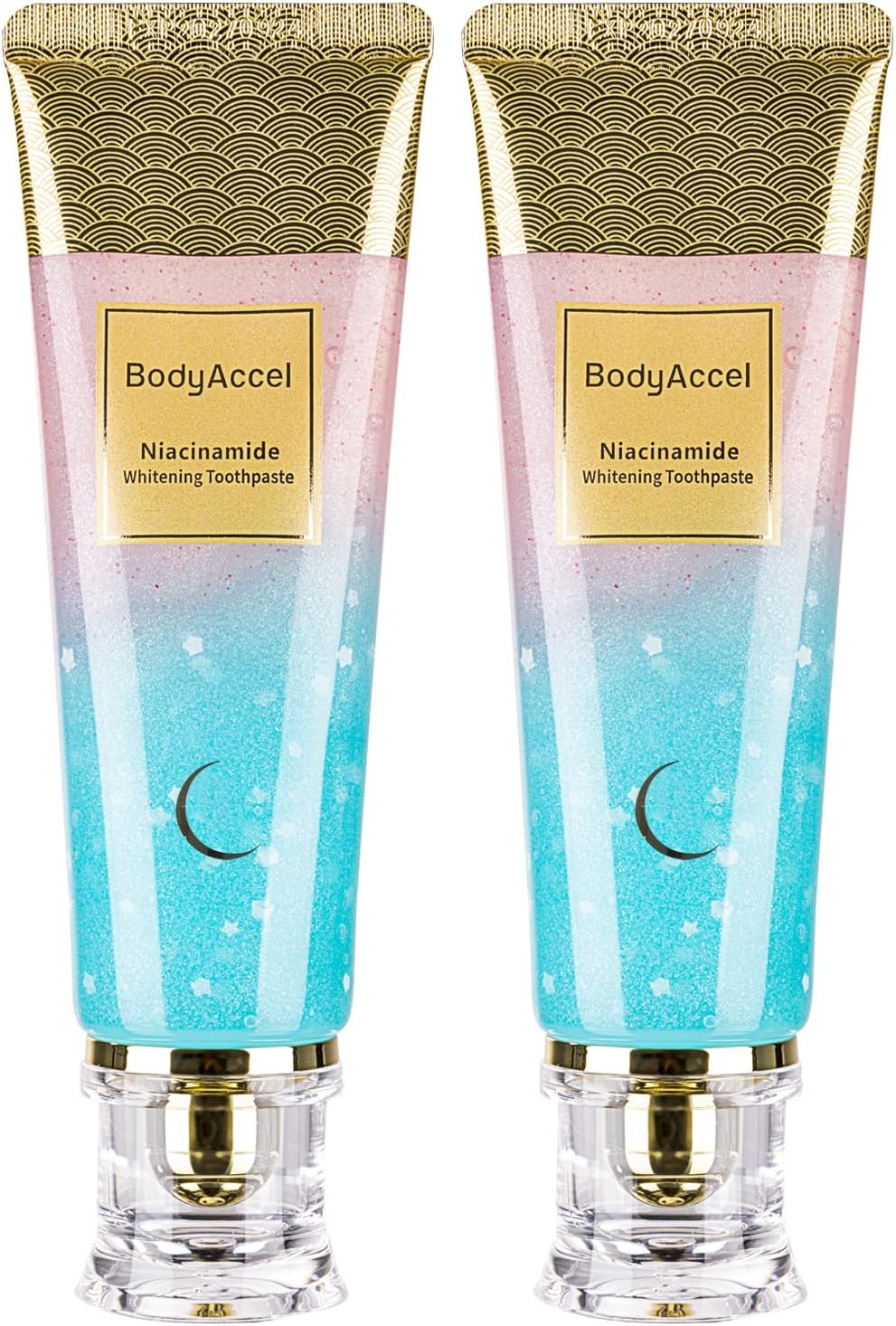 BodyAccel Pasta de dientes blanqueadora con Niacinamida \u2013 Past...