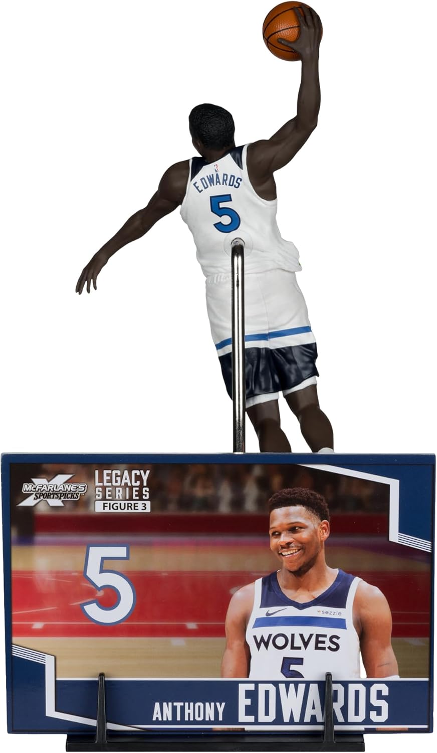 McFarlane Toys - Anthony Edwards (Minnesota Timberwolves) Figura de 7 in Posed McFarlane's SportsPicks