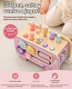 Juguetes Montessori de madera para niños de 1 año, regalo de primer