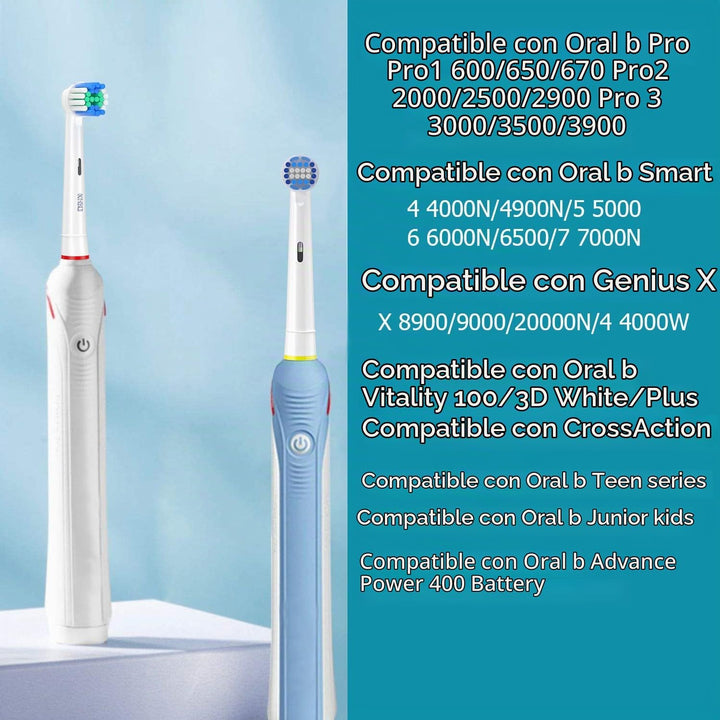 KHBD Paquete de 16 cabezales de repuesto para Oral B Braun, incluye...